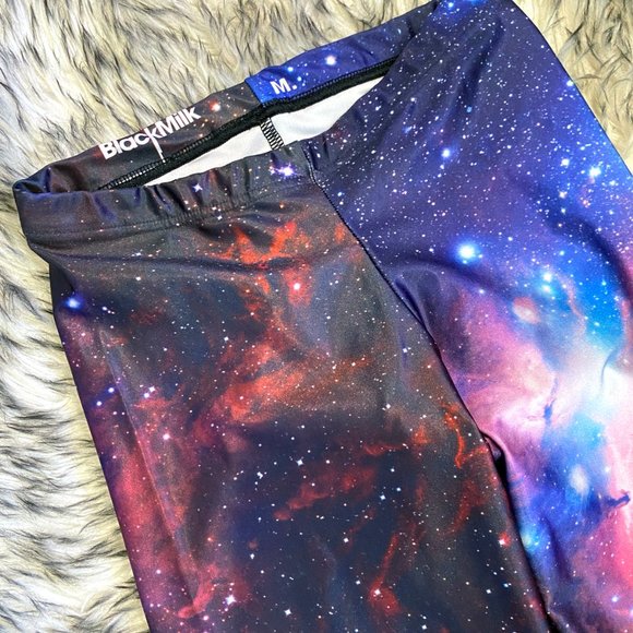 Blackmilk Purple Galaxy Leggings - M - Picture 4 of 5